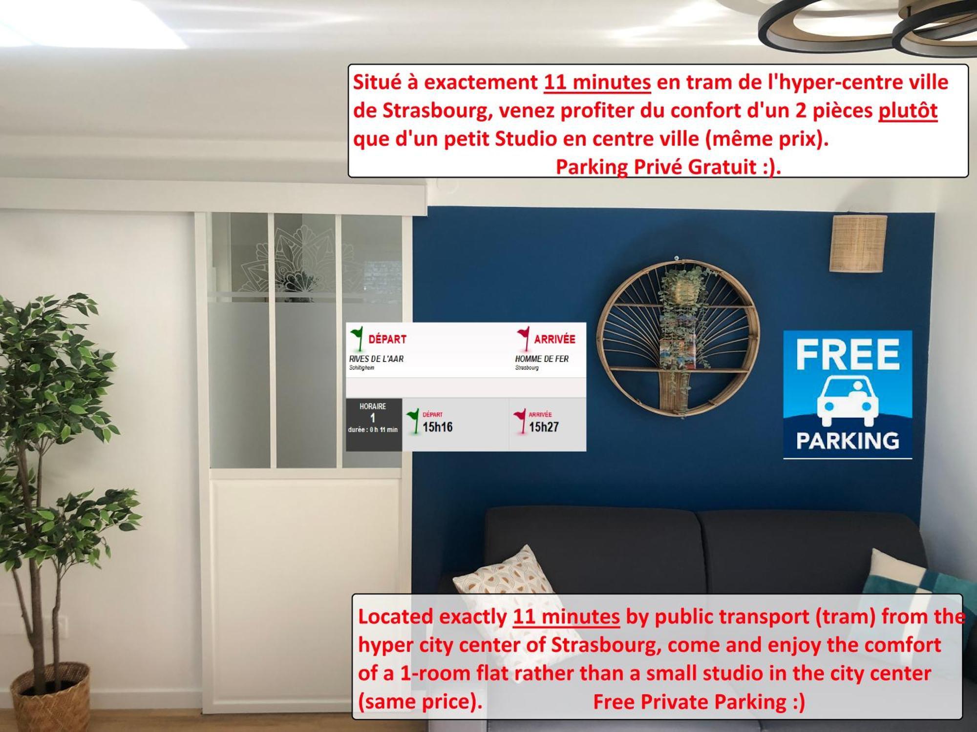 T2 - Tram Direct Strasbourg Centre Ville En 11 Min - Parking Gratuit ชิลติงไฮม์ ภายนอก รูปภาพ